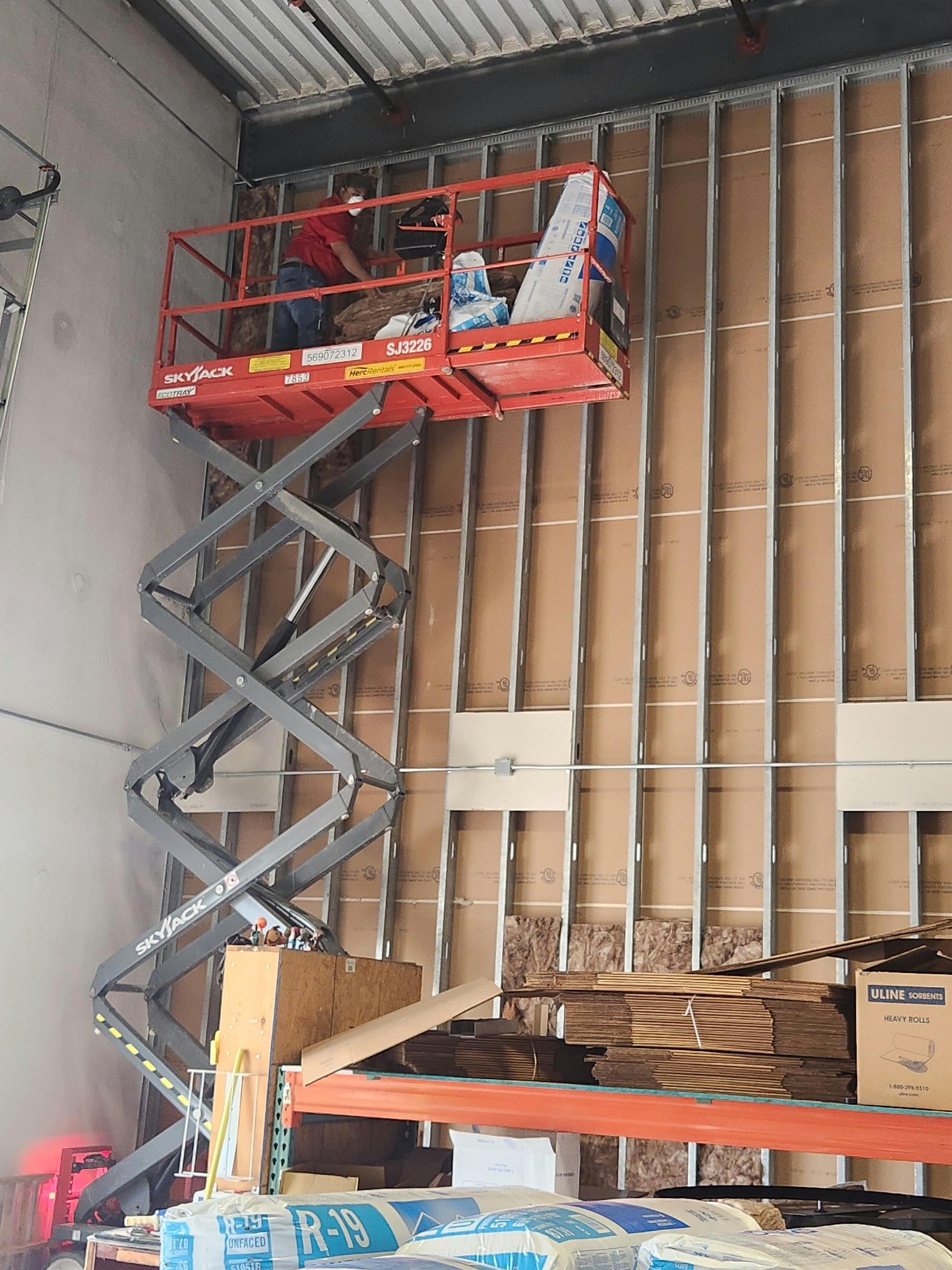 Insulation and commercial interior work