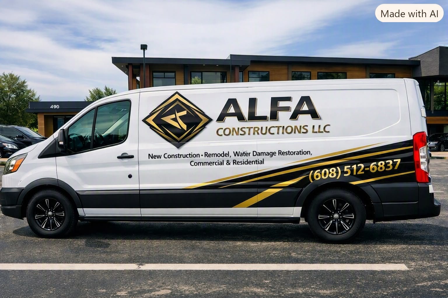 ALFA Construction service van concept
